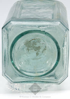 Cathedral Pickle Bottle, Similar to Z pg. 453, top left