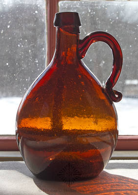 Handled Whiskey Jug, Similar in form and construction to MW plate 48, #2