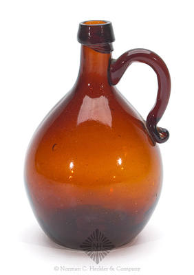 Handled Whiskey Jug, Similar in form and construction to MW plate 48, #2