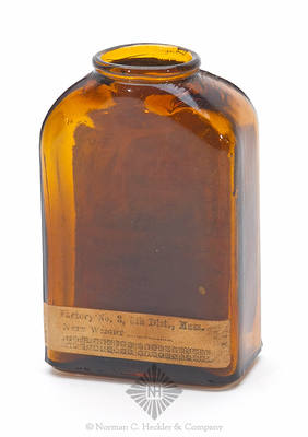 "Maccoboy Snuff." Label Only Snuff Bottle