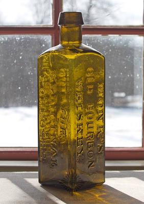 "Monk's / Old Bourbon / Whiskey. / For, / Medicinal / Purposes. / Wilson, Fairbank & Co, / Sole Agents." Medicine Bottle, H #747