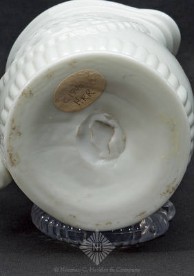 "Peace / And / Plenty" Surrounded By Stalks Of Wheat - Sailing Vessel Mold Blown Creamer, McK plate 62, #1 and #3