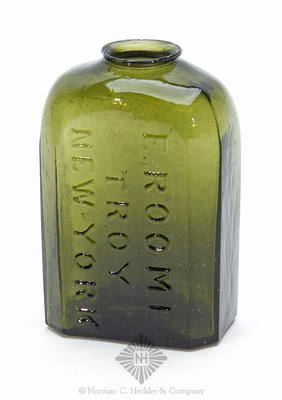 "E. Roome / Troy / New-York" Snuff Bottle, Similar in form and construction to MW plate 75, #15