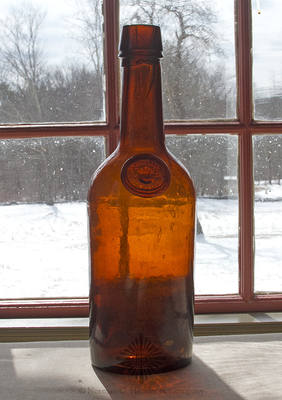 "J.P. Sarralin / Tobacco / Manufactory / New Orleans" Applied Seal Bottle