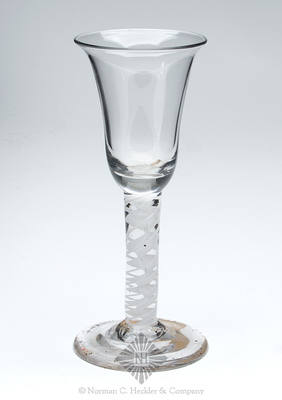 Freeblown Wine Glass, Similar in form and construction to KW fig. 26, #1