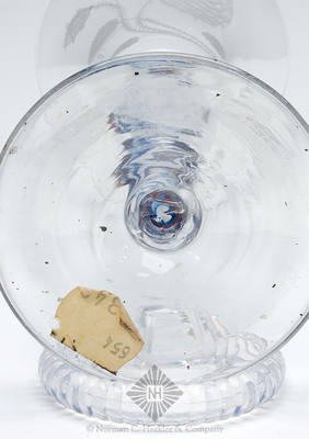 Freeblown Wine Glass, Similar in form and construction to KW fig. 26, #1