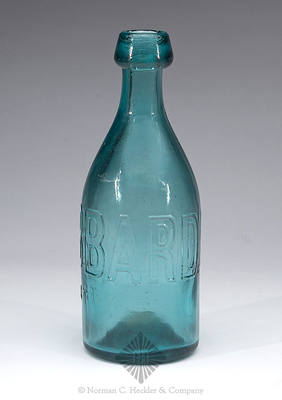 "G.W. Hubbard. / Middletown Ct" Soda Water Bottle, WB #CTS12a