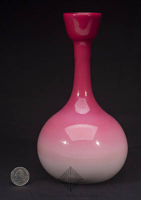 Peachblow Art Glass Vase