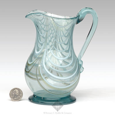 Freeblown Pitcher, Similar in form and construction to P plate 11, right