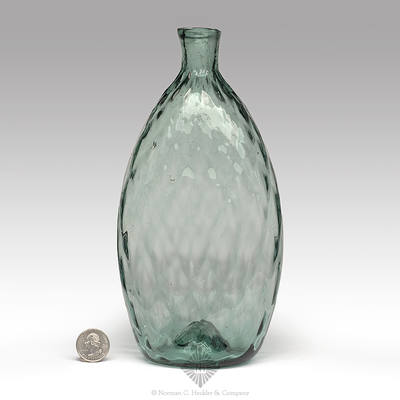 Pattern Molded Flask, Similar in form and construction to McK plate 230, #8