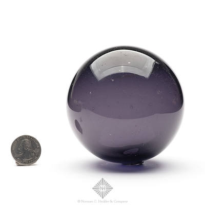 Freeblown Witch Ball, Similar to B/K #3231