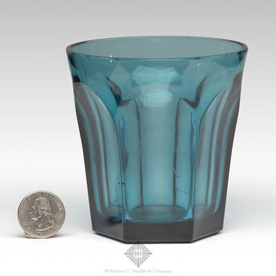 Pressed Glass Tumbler, JK plate 138