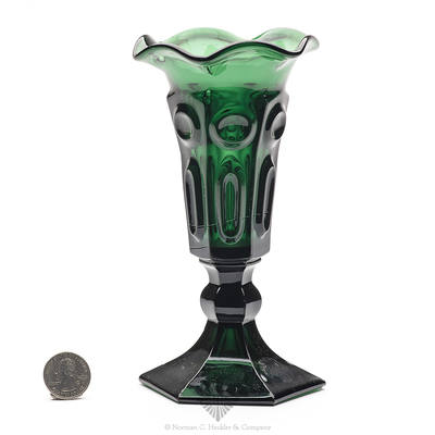 Pressed Glass Vase, American Glass 1760-1930 The Toledo Museum Of Art Vol. 1, #729