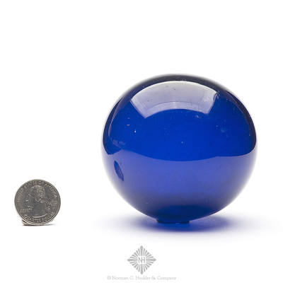 Freeblown Witch Ball, Similar to B/K #3231