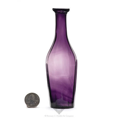 Paneled Cologne Bottle, B/K #5198