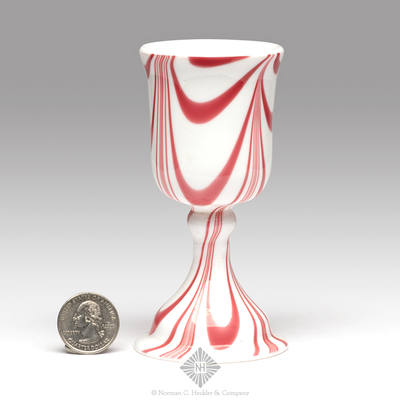 Freeblown Egg Cup, A similar item is shown on PG plate 479