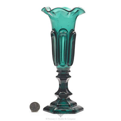 Pressed Glass Vase, American Glass 1760-1930 The Toledo Museum Of Art Vol. 1, #732