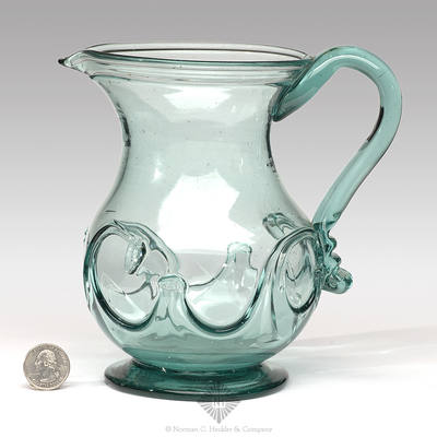 Freeblown Pitcher, American Glass 1760-1930 Vol. 1 The Toledo Museum Of Art, #128