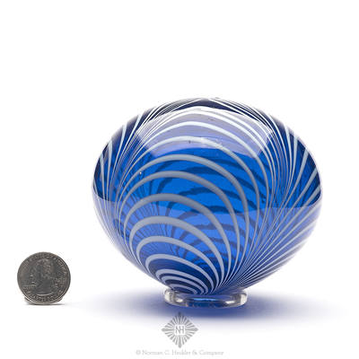 Freeblown Witch Ball, Similar to B/K #3227