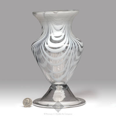 Freeblown Vase, Similar in form and construction to PG plate 478