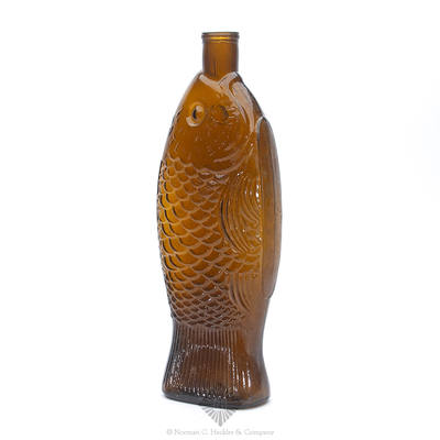 "The / Fish Bitters" - "W.H. Ware / Patented 1866" Figural Bitters Bottle, R/H #F-45