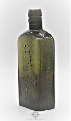 "Maria Mellen's / Cough Syrup" Medicine Bottle