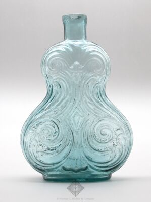 Fancy Scroll Flask