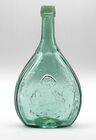 Jenny Lind And Bust-Fislerville Glass Works And Factory Calabash Flask