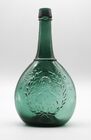 Jenny Lind And Bust-Glass Works / S. Huffsey And Factory Calabash Flask