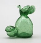 Freeblown Figural Swan Ink Bottle