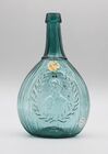 Jenny Lind And Bust-Glass Factory Calabash Flask