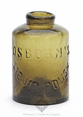 "Osborn's Liquid Polish" Blacking Bottle